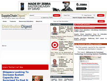 Tablet Screenshot of distributiondigest.com